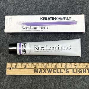 2PK Keratin Complex KeraBrilliance 7.4 7C Medium Copper Blonde Demi Color SEALED